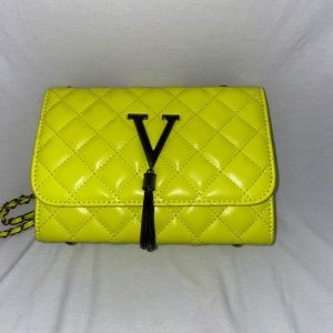 Neon Yellow Crossbody Bag